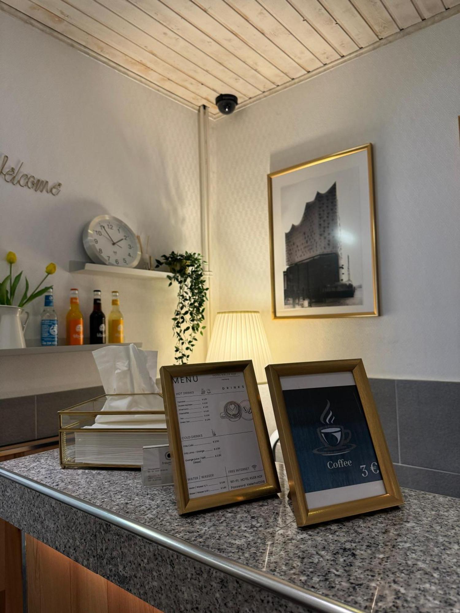 Hotel Kieler Hof Am Hauptbahnhof - Hamburg Central Station 외부 사진